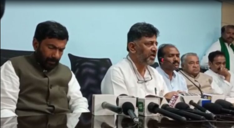 ಹುಬ್ಬಳ್ಳಿ ಗಲಾಟೆ ಪ್ರಕರಣ: ಮಂತ್ರಿಗಳಿಂದ ಮುಖ್ಯ ಆರೋಪಿಗಳಿಗೆ ರಕ್ಷಣೆ, ಡಿಕೆಶಿ ಆರೋಪ