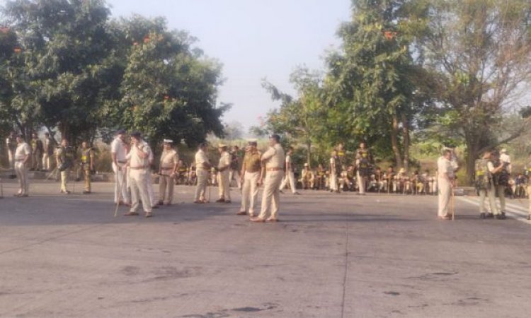 ಬೆಳಗಾವಿ ಗಡಿಯಲ್ಲಿ ಬಿಗಿ ಪೊಲೀಸ್ ಬಂದೋಬಸ್ತ್
