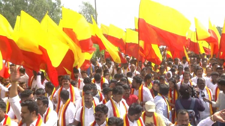 ನಾರಾಯಣಗೌಡ ಬಣದ 12 ಮಂದಿ ಕರವೇ ಕಾರ್ಯಕರ್ತರ ವಿರುದ್ಧ FIR