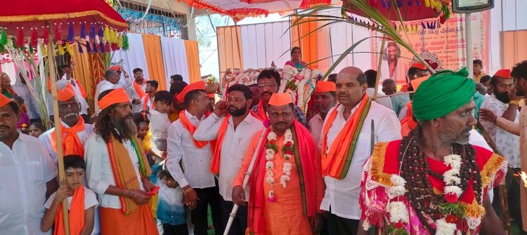 ಸದ್ಗುರು ಸಚ್ಚಿದಾನಂದ ಸ್ವಾಮೀಜಿ ಜಾತ್ರಾ ಮಹೋತ್ಸವಕ್ಕೆ ಚಾಲನೆ ನೀಡಿದ ಶಾಸಕ ಬಂಡೆಪ್ಪ ಖಾಶಂಪುರ್