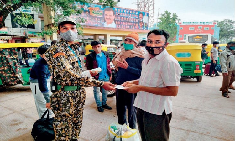ಬೆಂಗಳೂರಿನಲ್ಲಿ ಇಂದಿನಿಂದ ಮಾಸ್ಕ್ ಕಡ್ಡಾಯ: ಬಿಬಿಎಂಪಿ ಮಾರ್ಷಲ್ಗಳಿಂದ ವಿಶೇಷ ಜಾಗೃತಿ