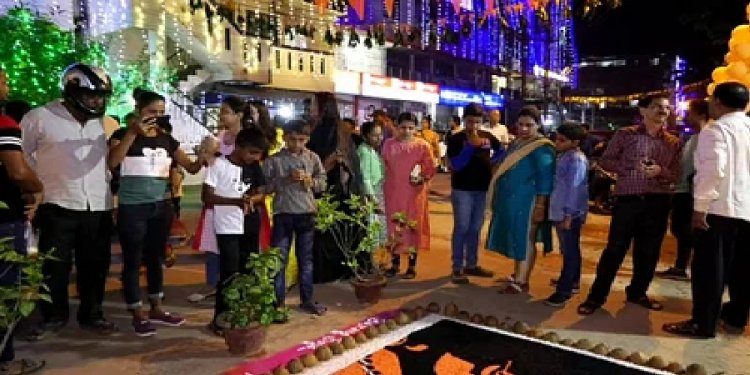 ಕಾರವಾರದಲ್ಲೊಂದು ಅಪರೂಪದ ರಂಗೋಲಿ ಜಾತ್ರೆ