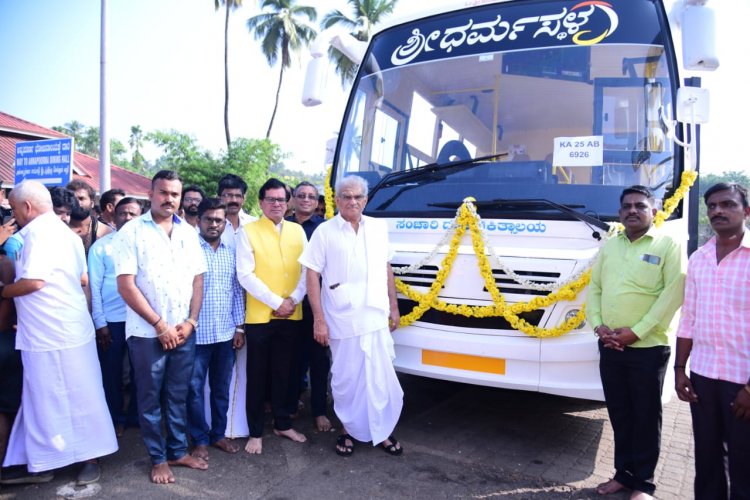 ಎಸ್.ಡಿ.ಎಂ. ದಂತ ಮಹಾವಿದ್ಯಾಲಯಕ್ಕೆ ನೂತನ ಸಂಚಾರಿ ದಂತ ಚಿಕಿತ್ಸಾಲಯದ ಕೊಡುಗೆ
