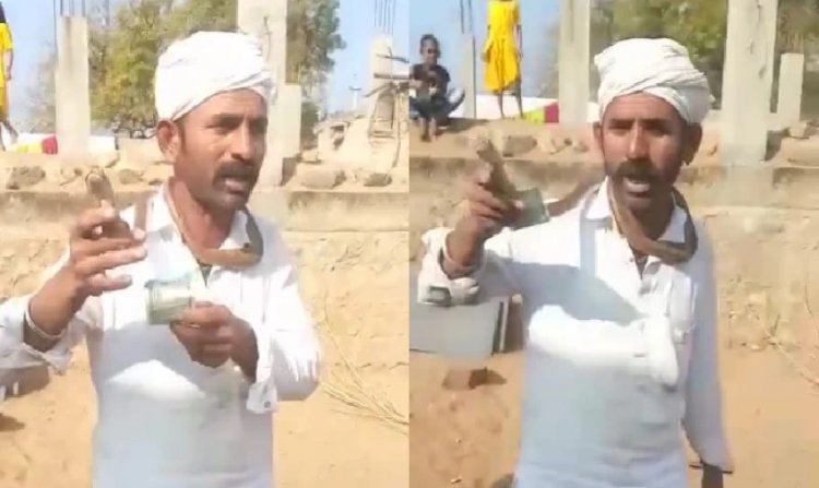 ನಾಗರ ಹಾವು ಕುತ್ತಿಗೆಗೆ ಹಾಕ್ಕೊಂಡು ಚುನಾವಣಾ ಭವಿಷ್ಯ ನುಡಿದ ವ್ಯಕ್ತಿ..!