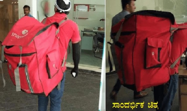 ಬೆಂಗಳೂರಲ್ಲಿ ಆನ್ಲೈನ್ ಬುಕ್ಕಿಂಗ್ನಲ್ಲಿ '2 ಐಟಂ ಮಿಸ್ಸಿಂಗ್' : 'ಡೆಲಿವರಿ ಬಾಯ್ಗೆ ಚಪ್ಪಲಿ'ಯಿಂದ ಥಳಿಸಿದ ದಂಪತಿ