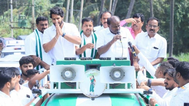 ರಾಮನಗರದಲ್ಲಿ ಜೆಡಿಎಸ್ ವಿರುದ್ಧ 'ಇದೇನ್ ಕರ್ಮ' ಅಭಿಯಾನ..!