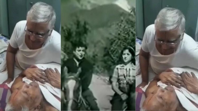 ಕಣ್ಣಂಚನ್ನು ತೇವಗೊಳಿಸುತ್ತೆ 100 ವರ್ಷದ ತಂದೆ ಮತ್ತು 75 ವರ್ಷದ ಮಗನ ನಡುವಿನ ಭಾವುಕ ಕ್ಷಣಗಳ ವಿಡಿಯೋ