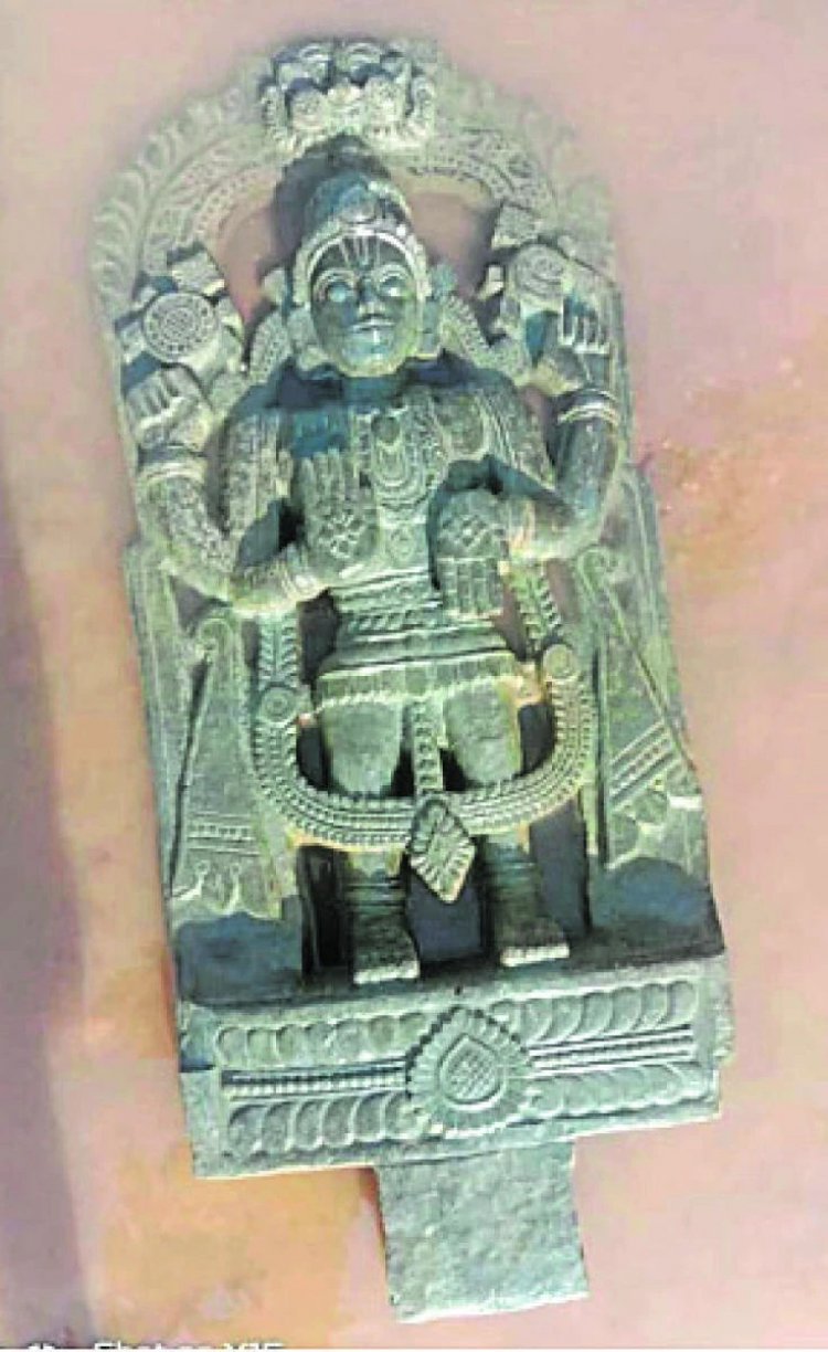 ಶಿಂಷಾ ನದಿ ದಡದಲ್ಲಿ ವಿಷ್ಣುವಿನ ವಿಗ್ರಹ ಪತ್ತೆ