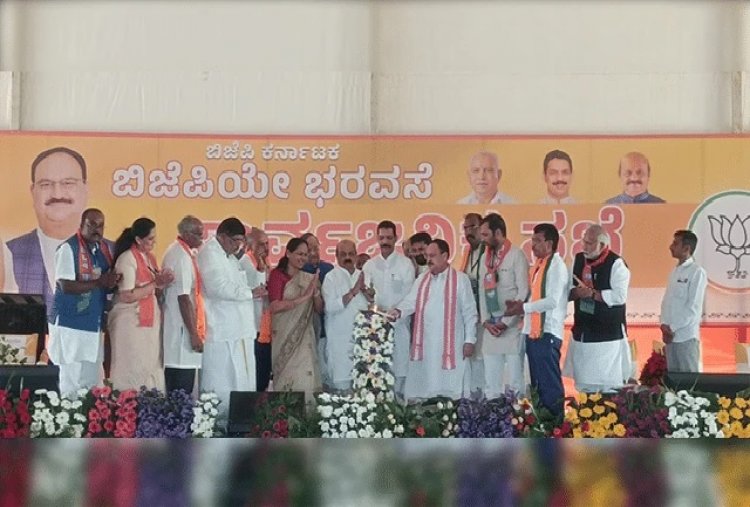 ಬೇಲೂರು: ಭ್ರಷ್ಟಾಚಾರ ತೊಲಗಬೇಕಾದರೆ ಕಾಂಗ್ರೆಸ್ ತೊಲಗಿಸಿ- ಜೆ.ಪಿ.ನಡ್ಡಾ
