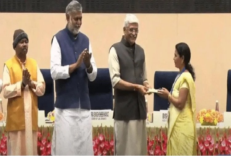 ಔರಾದನ ಮಹಿಳೆಗೆ ಸ್ವಚ್ಛ ಸುಜಲ್ ಶಕ್ತಿ ಪ್ರಶಸ್ತಿ