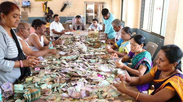 ಯಲ್ಲಮ್ಮನಗುಡ್ಡ: ಎರಡೇ ತಿಂಗಳಲ್ಲಿ ₹1.81 ಕೋಟಿ ಕಾಣಿಕೆ ಸಂಗ್ರಹ