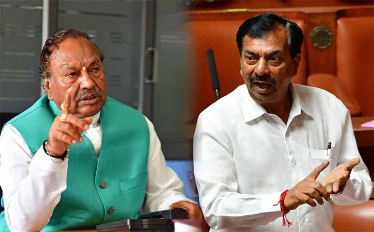ಈಶ್ವರಪ್ಪ ಜವಾಬ್ದಾರಿಯಿಂದ ಮಾತಾಡಲಿ: ಪರಿಷತ್ ಬಿಜೆಪಿ ಸದಸ್ಯ ಆಯನೂರು ಮಂಜುನಾಥ್